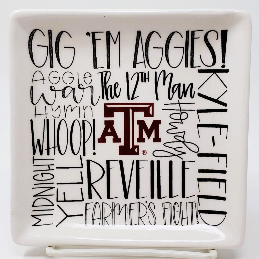 Texas A&M Aggies Trinket Dish